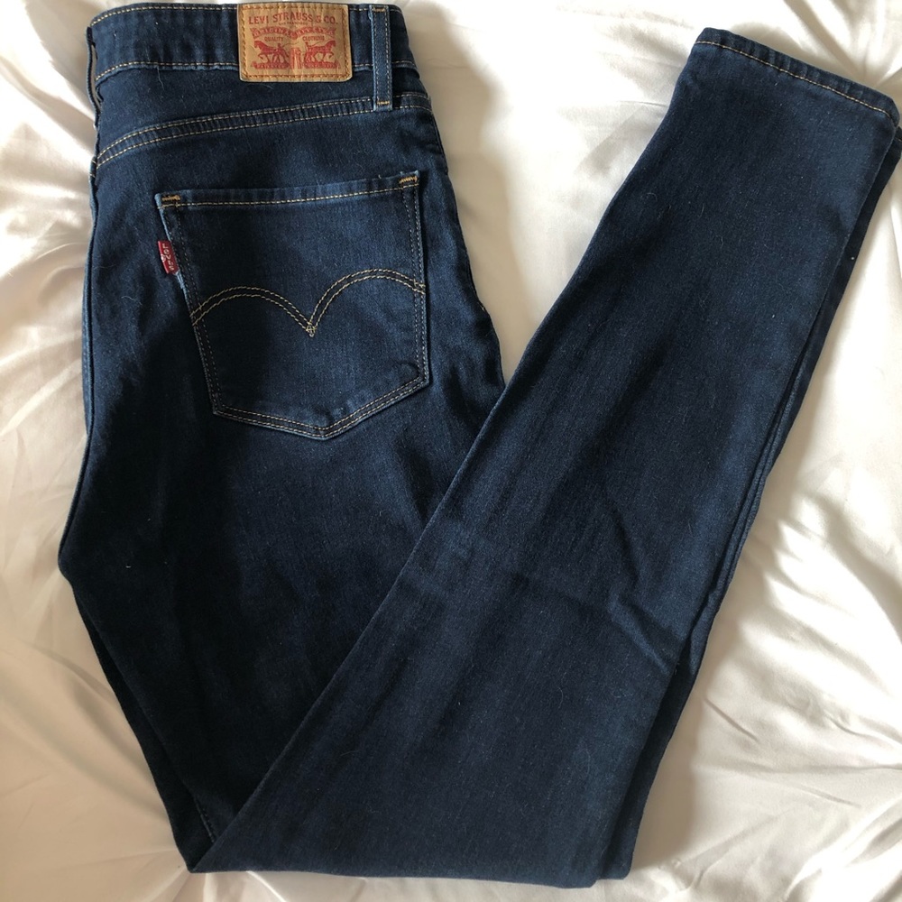 High Waist Levi’s Skinny Jeans